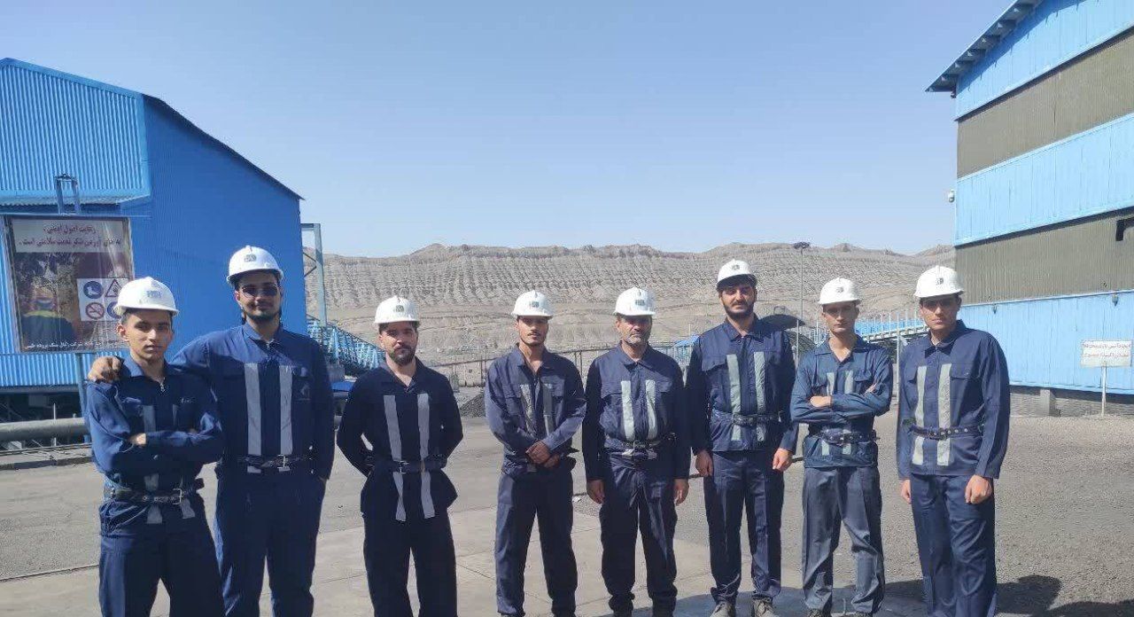 بازدید علمی دانشجویان دانشگاه ملی مهارت از معدن پروده
