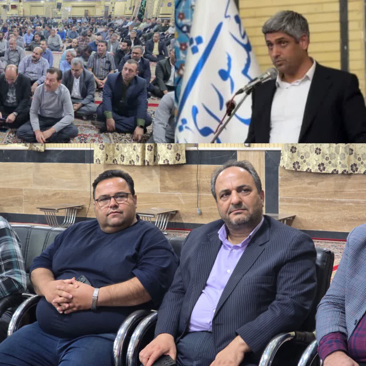 حضور سرپرست کزغال در دیدار مردمی نماینده مجلس