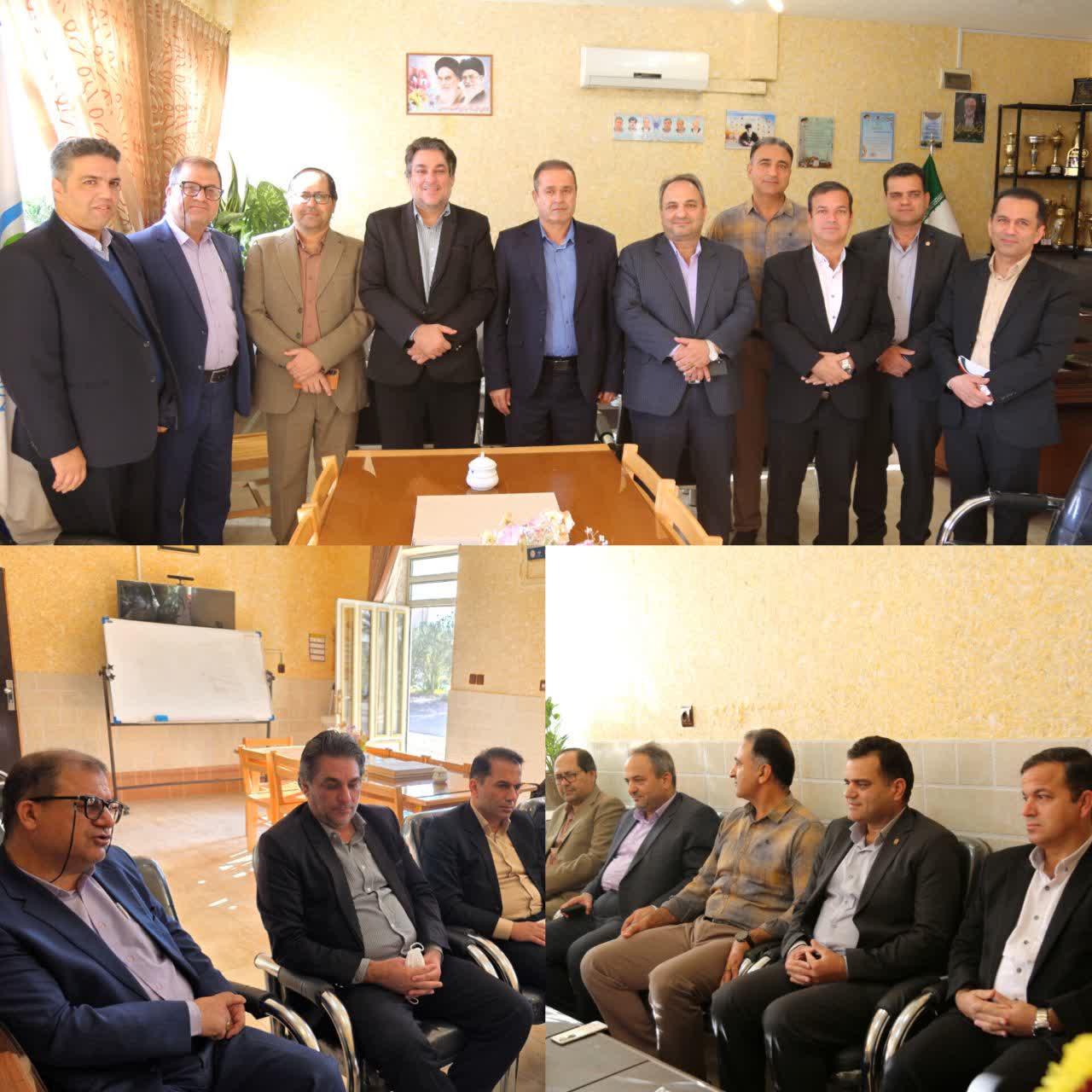 دیدار سرپرست کزغال با رئیس دانشگاه آزاد طبس