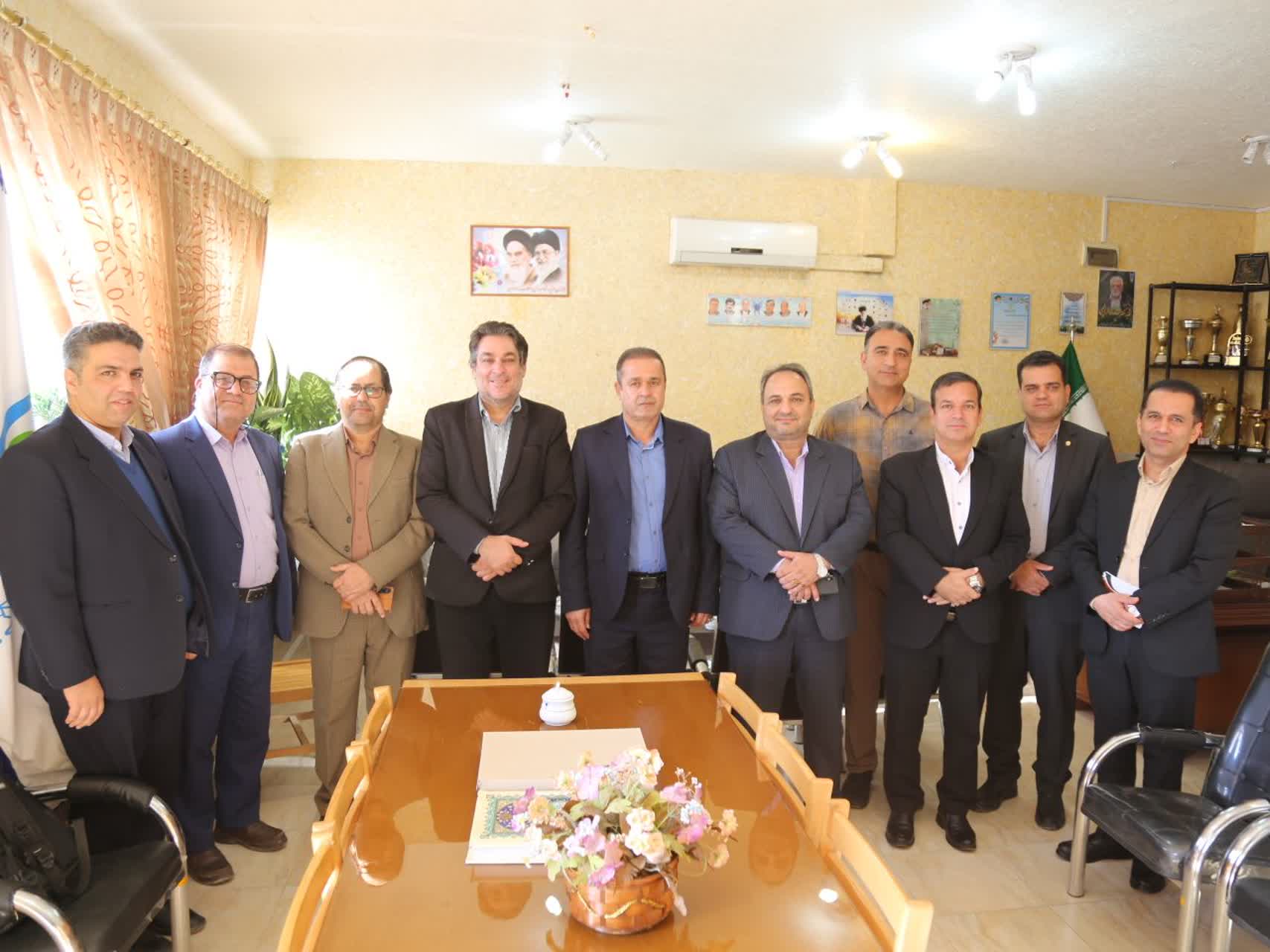 دیدار سرپرست کزغال با رئیس دانشگاه آزاد طبس