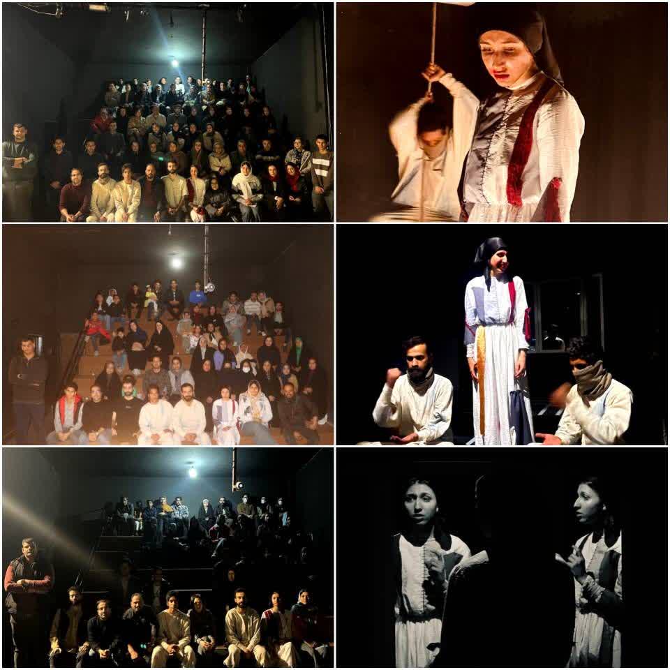 اجرای نمایش درام اجتماعی برای خانواده کزغال