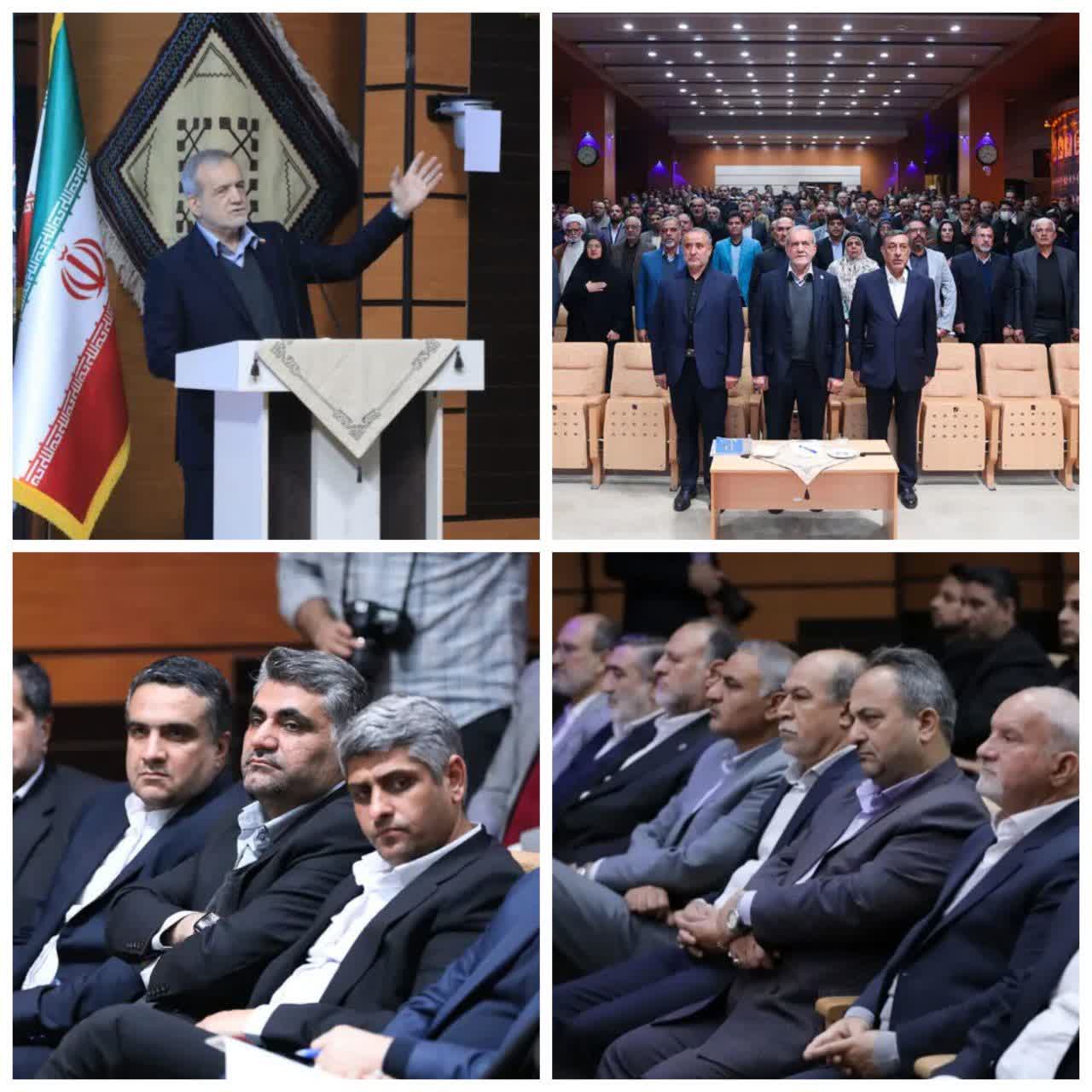 حضور سرپرست کزغال در سفر رئیس‌جمهور به خراسان جنوبی