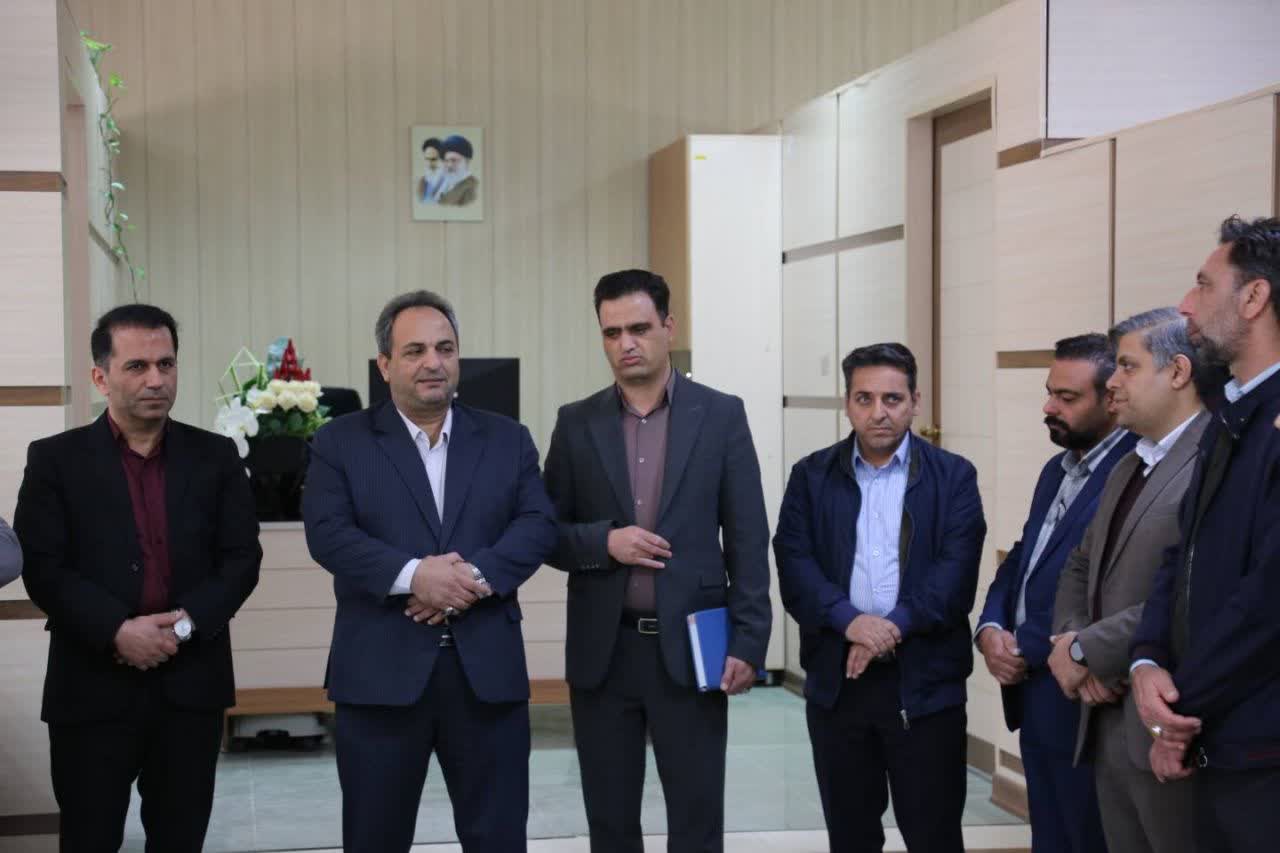 دیدار سرپرست کزغال با کارکنان حوزه امور مالی شرکت