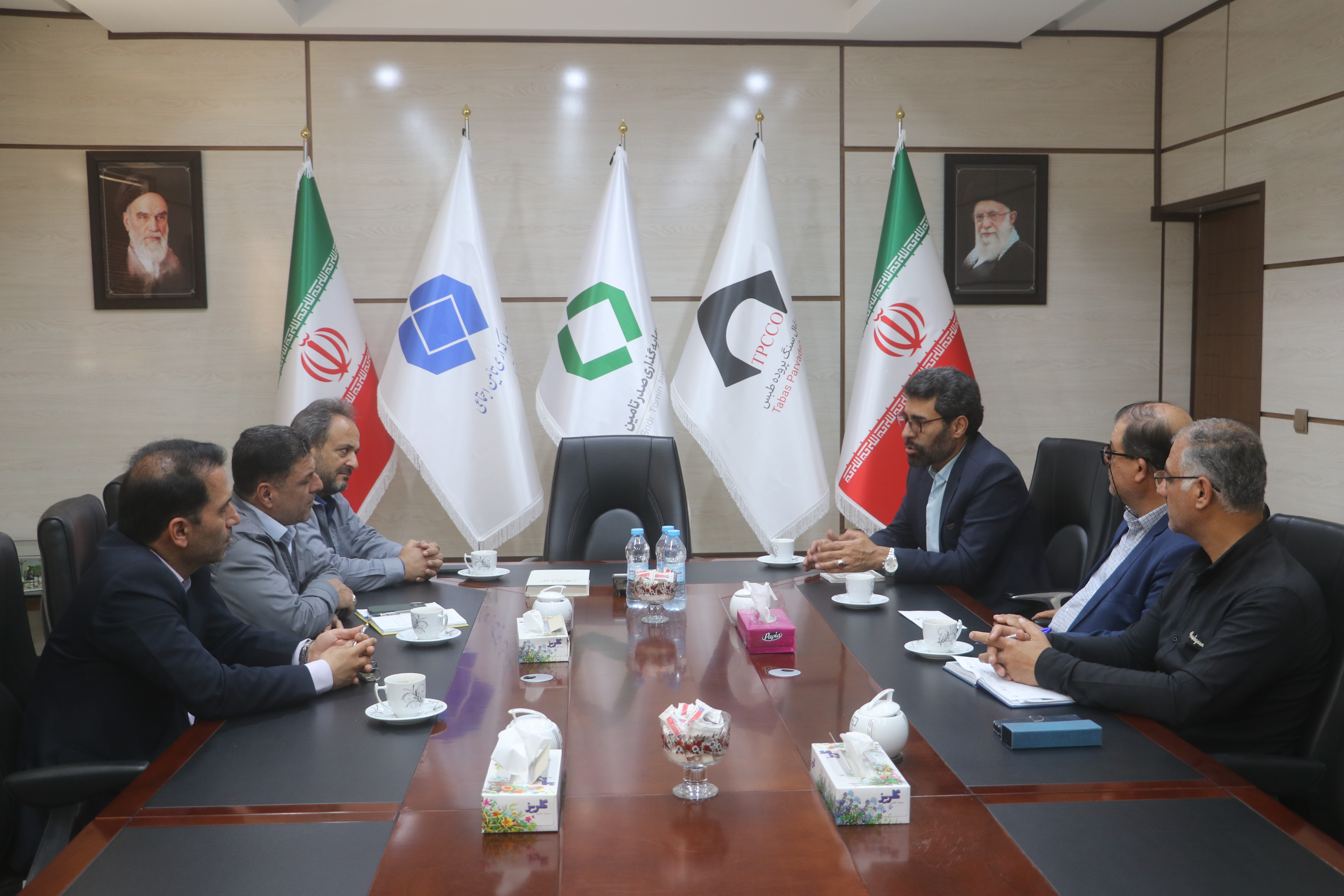 دیدار رئیس نظام مهندسی معدن خراسان جنوبی با مدیرعامل کزغال