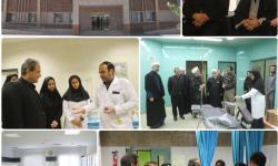 بازدید سرپرست کزغال از پلی کلینیک تأمین اجتماعی طبس