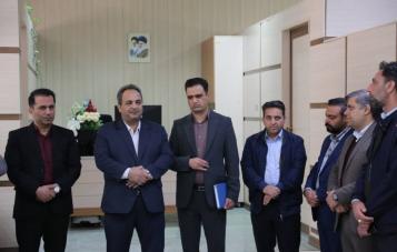 دیدار سرپرست کزغال با کارکنان حوزه امور مالی شرکت