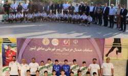 زغال سنگ نائب قهرمان مسابقات هندبال خردسالان قهرمانی مناطق کشور