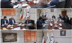 دیدار مدیر شعب بانک رفاه کارگران خراسان جنوبی با سرپرست کزغال