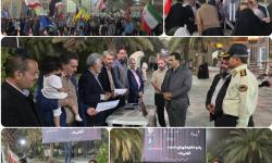 برپایی میز ارتباطات مردمی کزغال در اجتماع همبستگی ملی