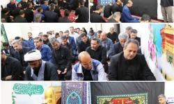 برگزاری آیین سوگواری شهادت امام حسین(ع) در کزغال
