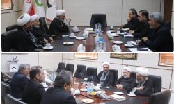 دیدار امام جمعه طبس با سرپرست کزغال