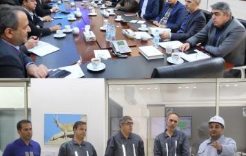 نشست نمایندگان دیوان محاسبات کشور با سرپرست کزغال