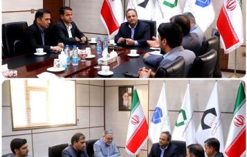 دیدار مدیرکل نوسازی مدارس خراسان جنوبی با سرپرست کزغال