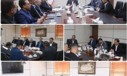 دیدار معاون اداره امور شعب بانک ملی خراسان جنوبی با سرپرست کزغال
