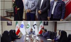 دیدار مدیرعامل کزغال با خانواده های کارکنان فقید شرکت