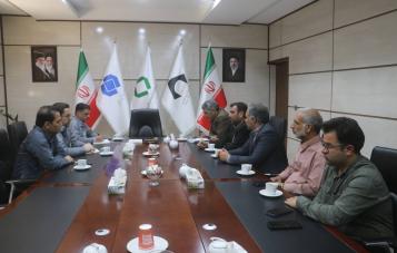 دیدار مدیر آموزش و پرورش طبس با مدیرعامل کزغال